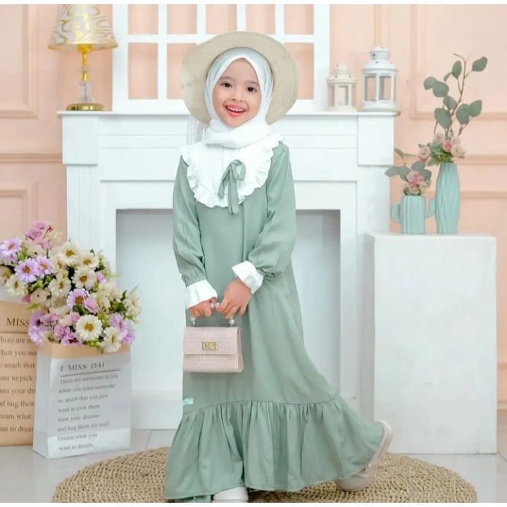 BISA COD GAMIS ANAK DELISA GAMIS MUSLIM ANAK TERBARU