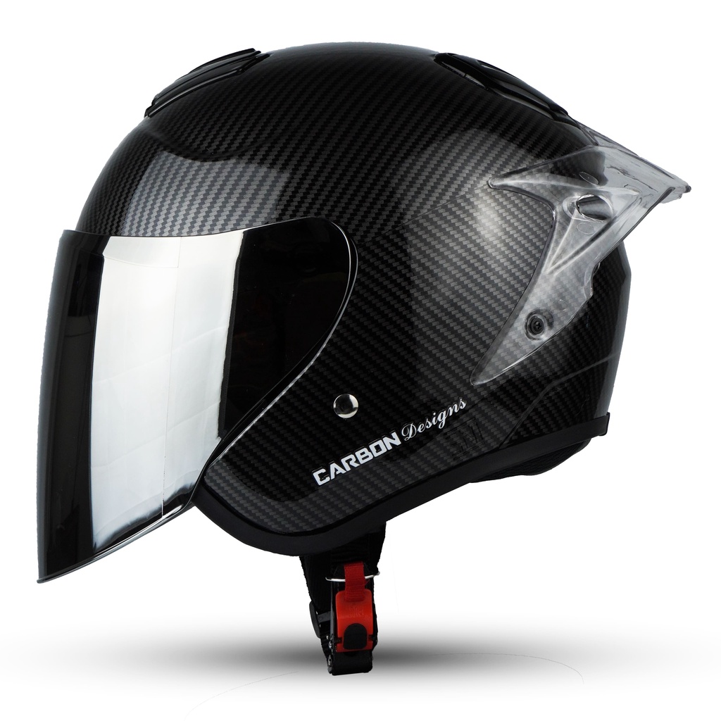 Helm Rsix Half Face kekinian SNI helm Motor terbaru free Spoiler