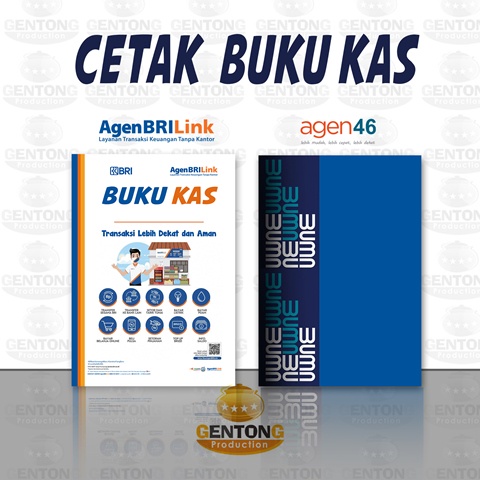 Buku Kas Agenbrilink Buku Kas Agen 46 Buku kas BRI Buku kas BNI Cetak Buku Kas