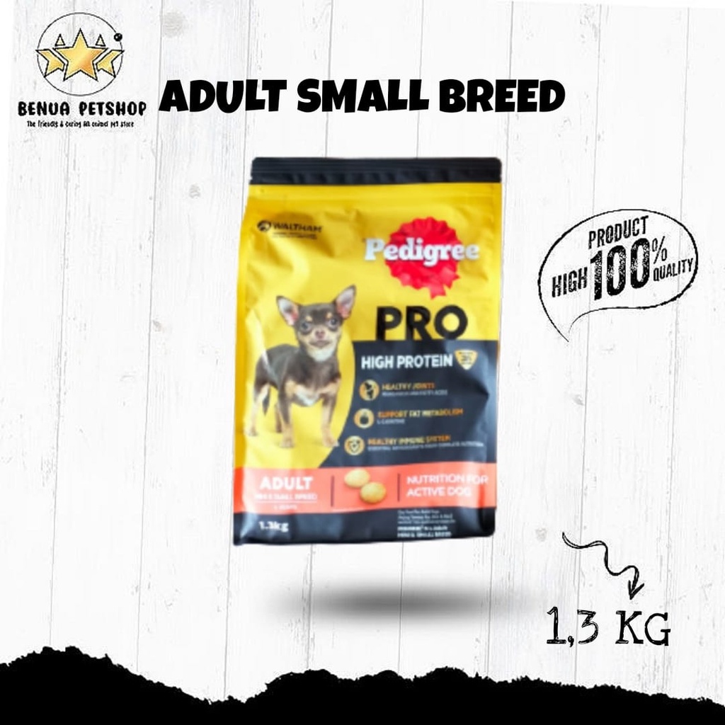 PEDIGREE PRO HIGH PROTEIN PREMIUM DOGFOOD ALL VARIAN - (1,3-1,5 KG)