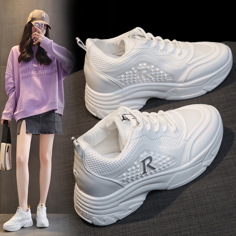 aid 0392 sepatu wanita import fashion sneaker wanita terkiniian cantik dan terlaris.