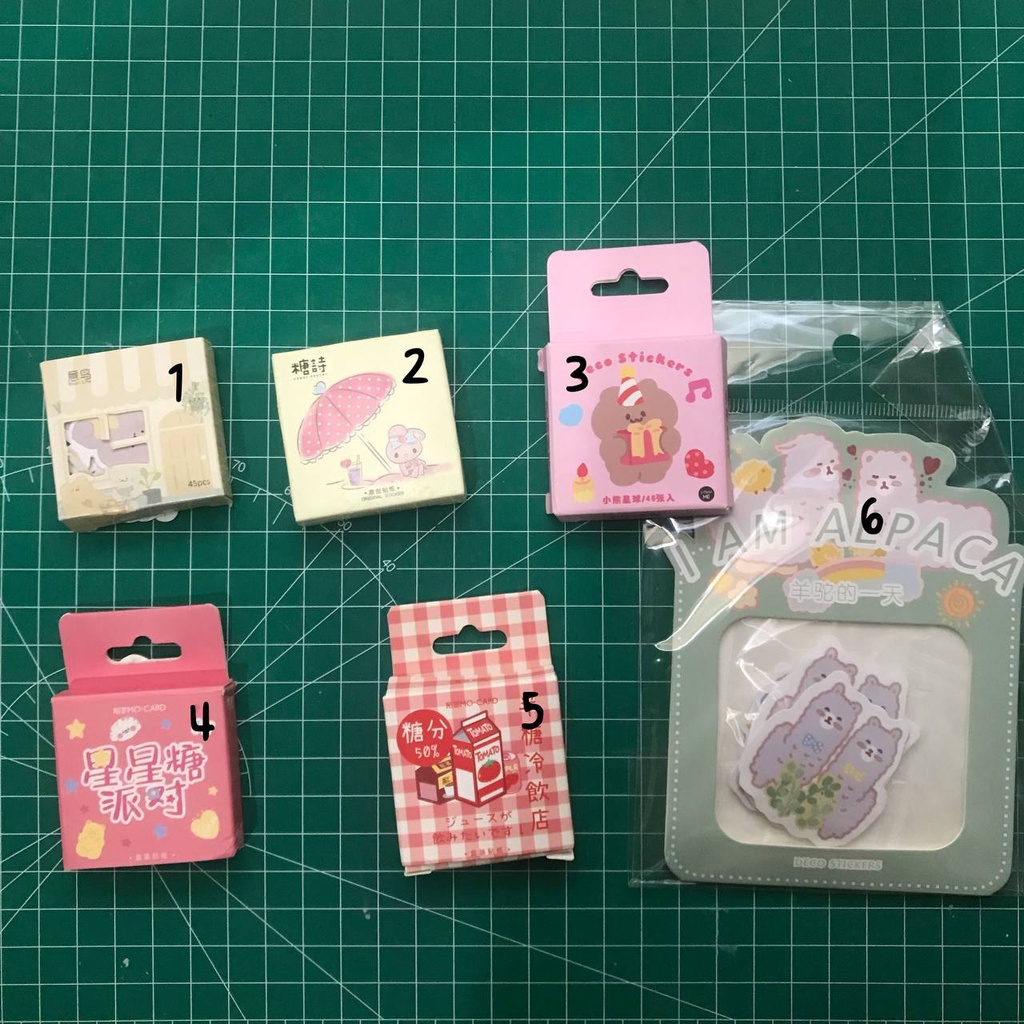 

preloved sticker box