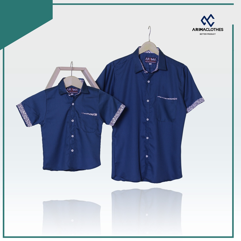 Zayn Batik Koko Couple Lebaran - Baju Muslim Kembar Keluarga