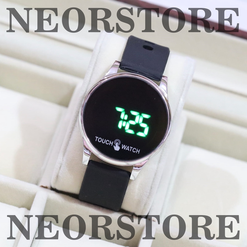 [ BISA COD ] Jam Tangan Pria / Wanita LED Strap Rubber