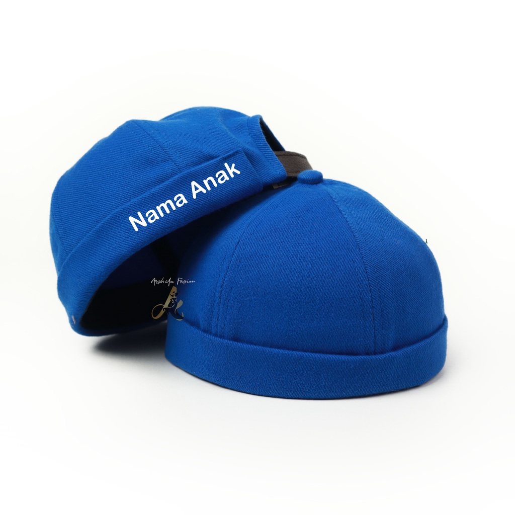 Topi Peci miki hat khusus Anak Bordir Nama