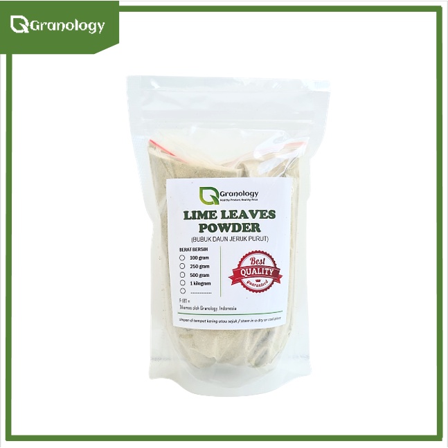 Bubuk Daun Jeruk Purut / Lime Leaves Powder (250 gram) by Granology