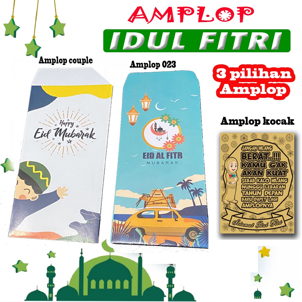 

Amplop Lebaran motif,Kocak,Lucu, Panjang Kertas Coklat 1 PACK ISI 10 LEMBAR motif Idul Fitri Angpao