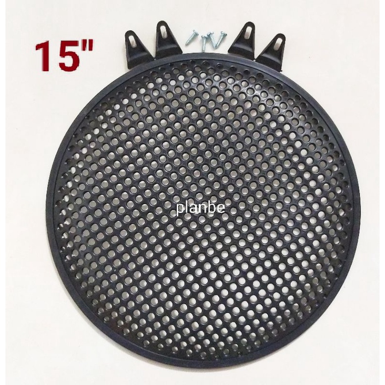 GRILL SPEAKER 15 INCH TUTUP PELINDUNG SPEKER 15" PLASTIK SPIKER