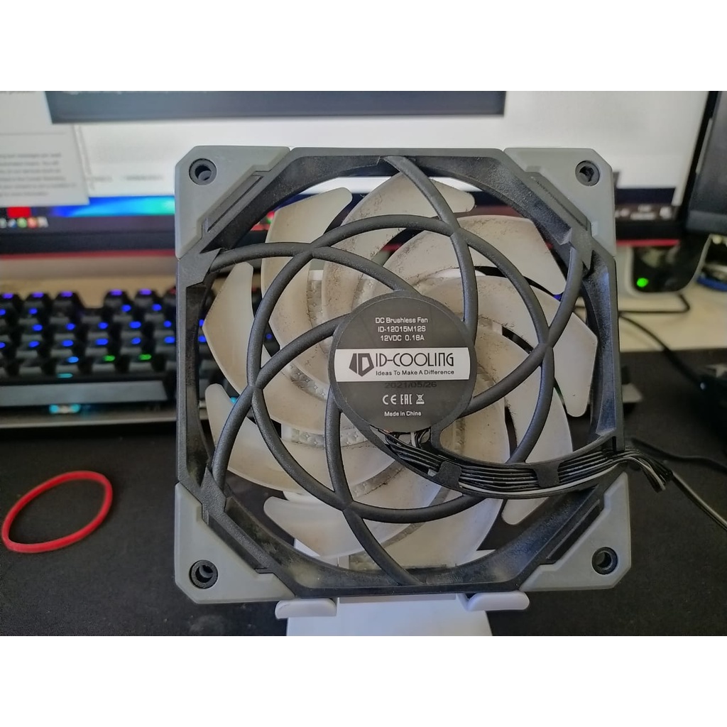 ID-COOLING NO-12015 XT ARGB 120mm SLIM PWM Fan IDCOOLING Kipas Casing