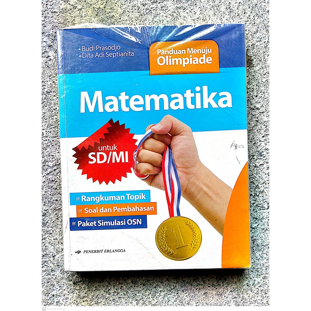 BUKU OLIMPIADE MATEMATIKA ERLANGGA SD MI 2023 ORIGINAL