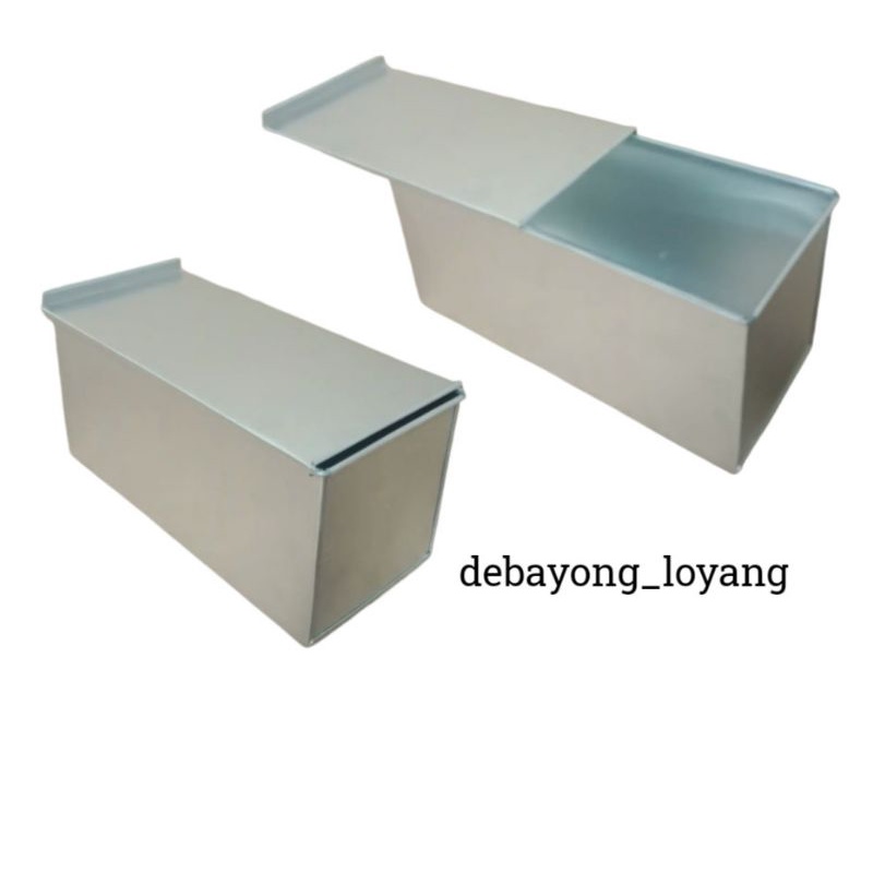 loyang roti tawar polos.tebel uk 18x10x10 20x10x10,22x11x11,24x12x12