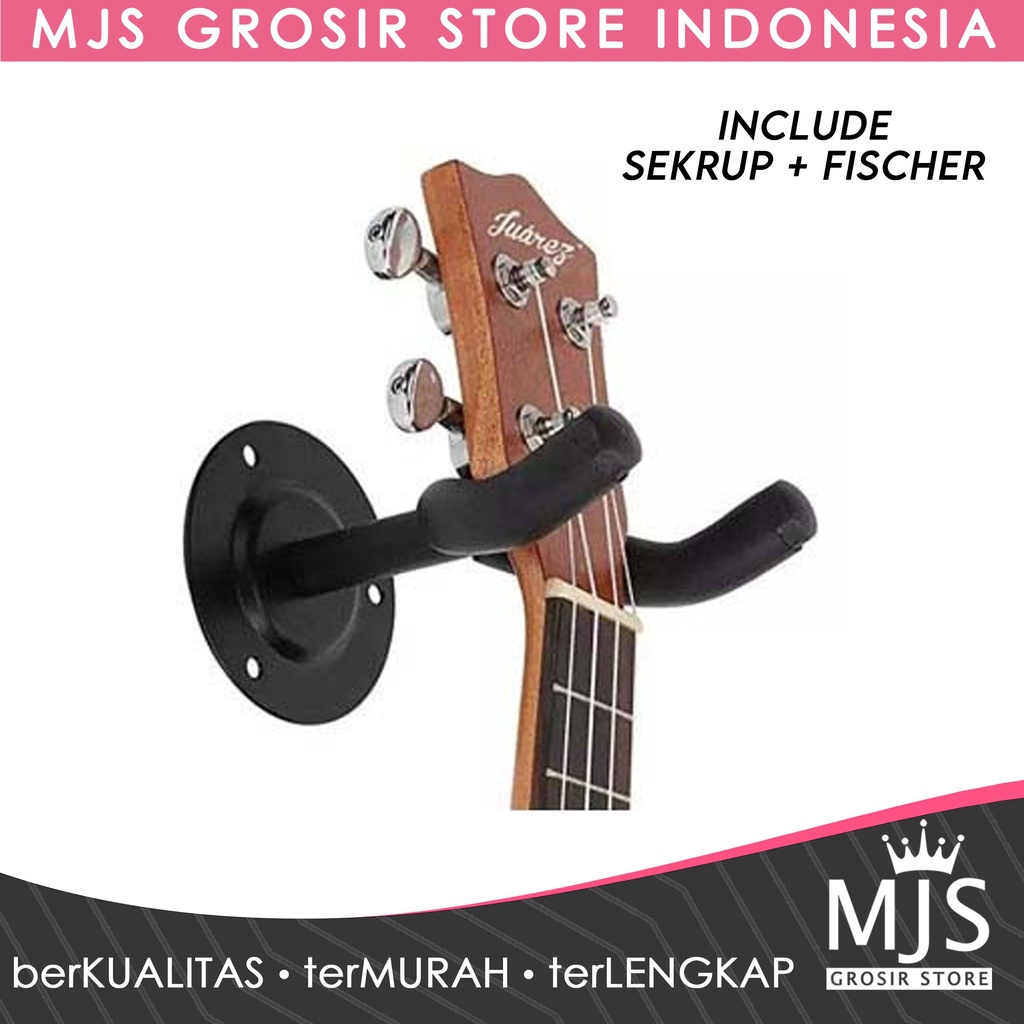 Gantungan Gitar Akustik Elektrik Klasik Guitar Bracket Hanger PREMIUM A QUALITY