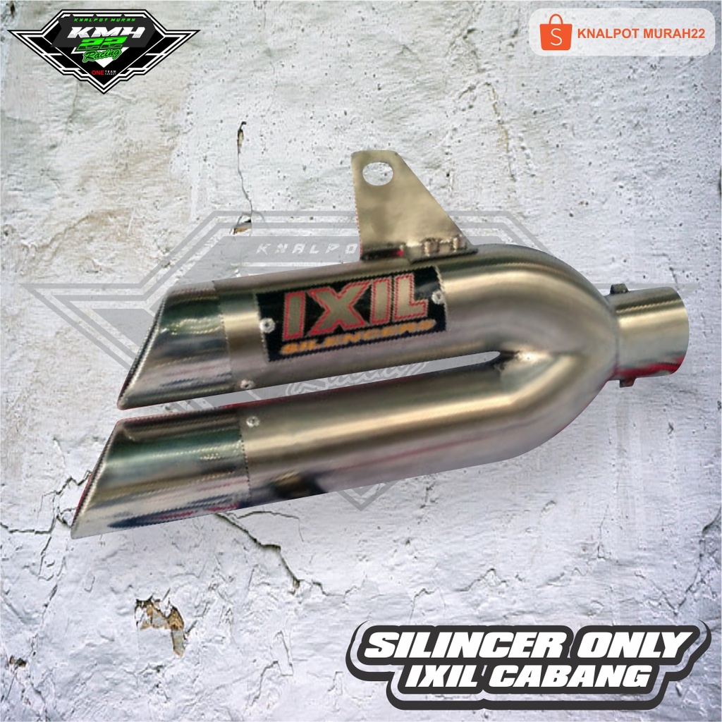 Knalpot IXIL Cabang / Duoble Slincer