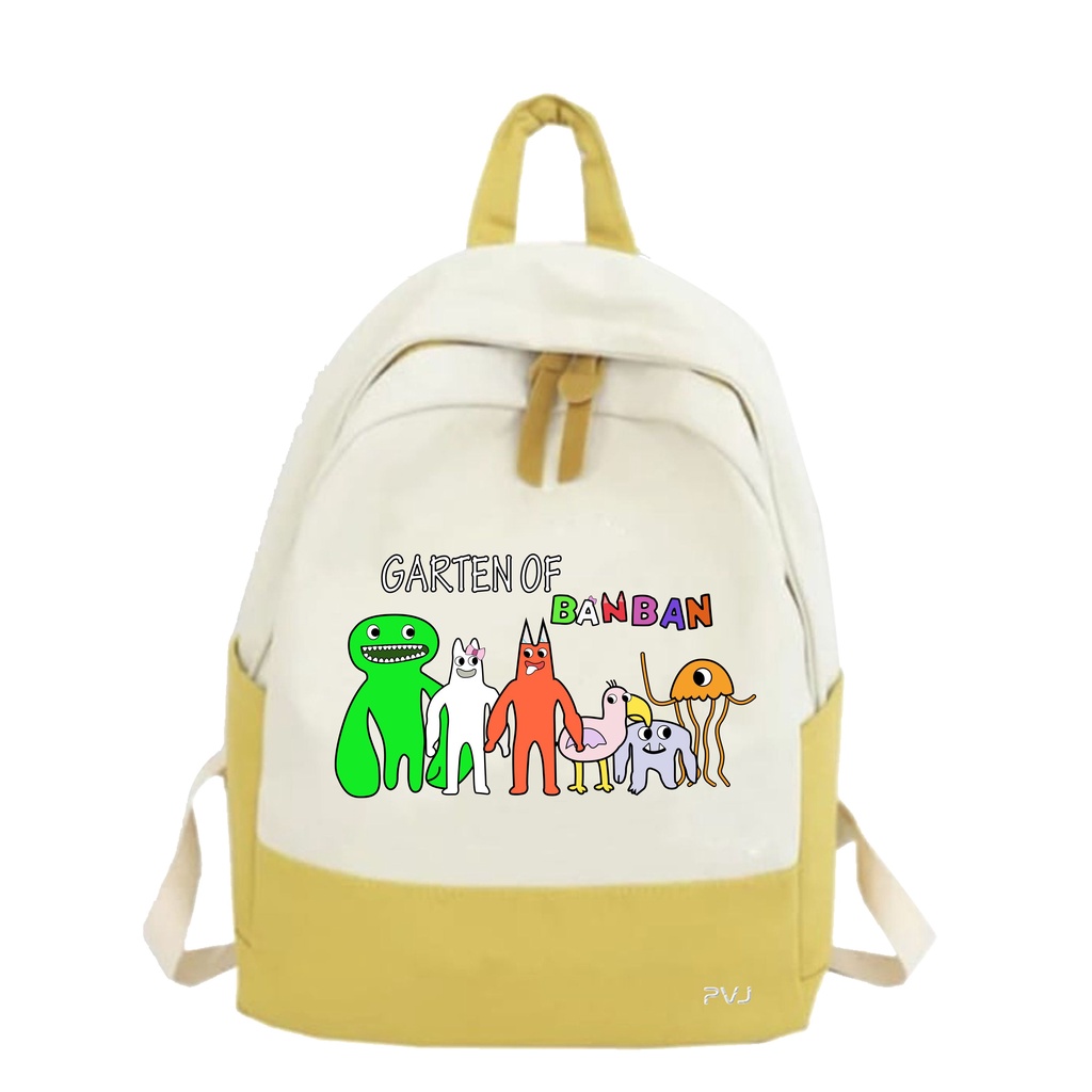 PVJ - Tas Ransel Sekolah SD SMP Motif Karakter Garten Of Banban Terbaru