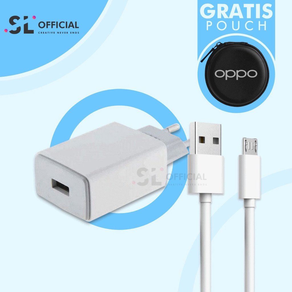 Charger OPPO Fast Charging Original Micro USB &amp; Type C