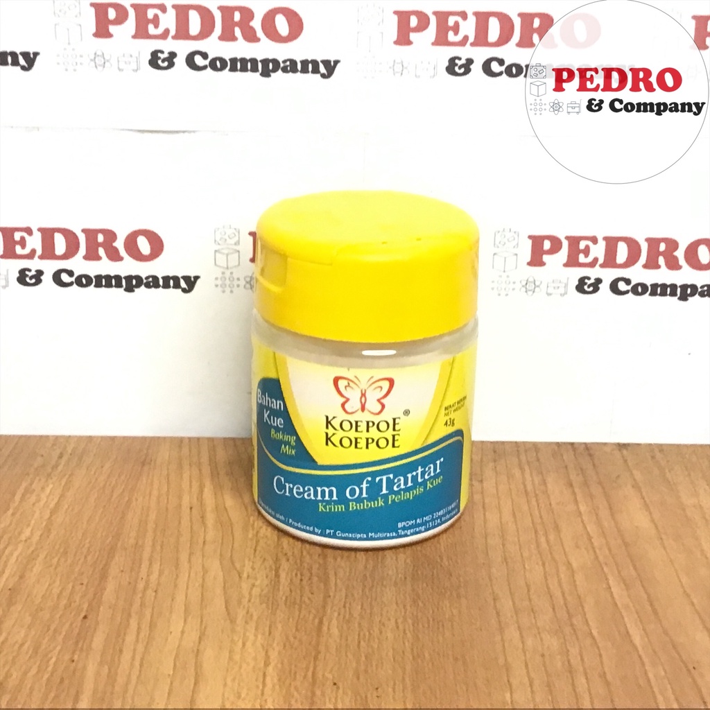 

Koepoe Koepoe - cream of tartar/ krim bubuk pelapis kue (43 gr) baking