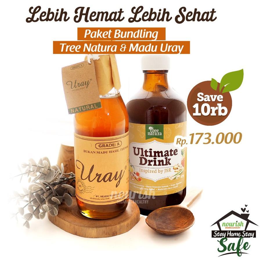 

♢ Paket Uray + Tree Natura, Ultimate Drink Inspired by JSR 320 ml ✯