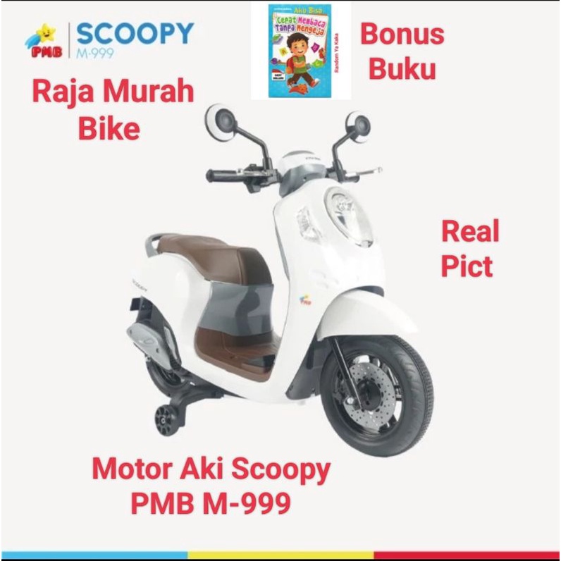 Motor Aki Scoopy PMB M-999 Motoran Aki PMB M999 Scoopy Motor Aki Scoopy M999