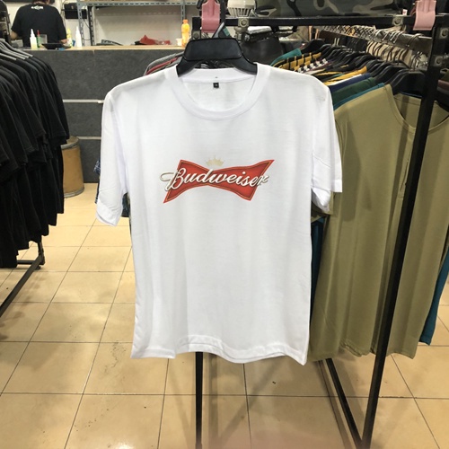 Kaos Budweiser Tshirt Casual 100% Cotton [BISA COD]