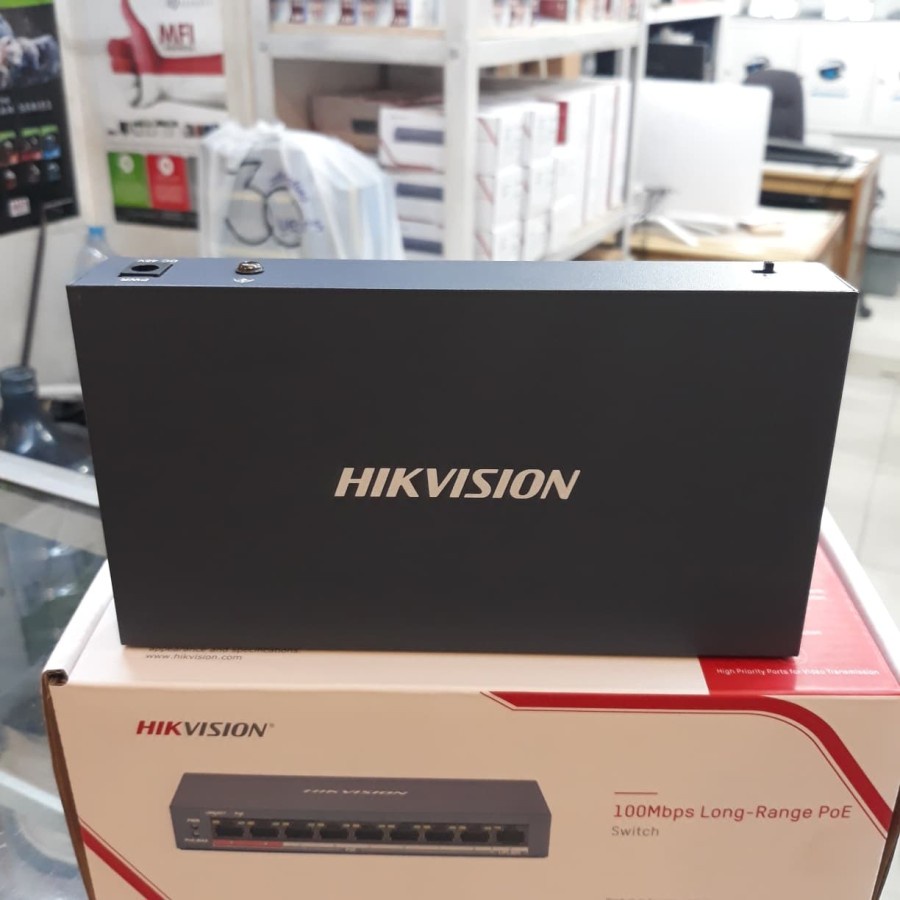 POE ETHERNET SWITCH HUB HIKVISION 8PORT