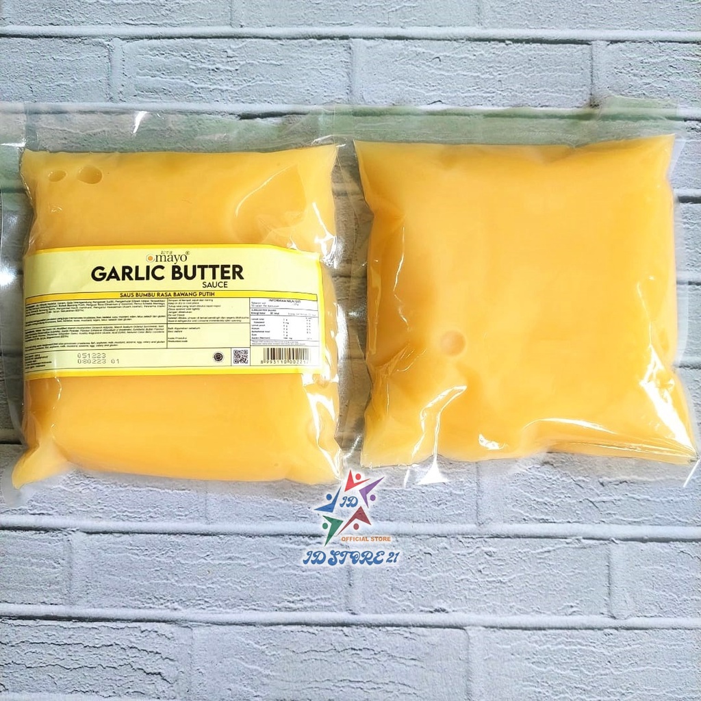 Garlic Butter Sauce 500 g Halal Bawang Mentega