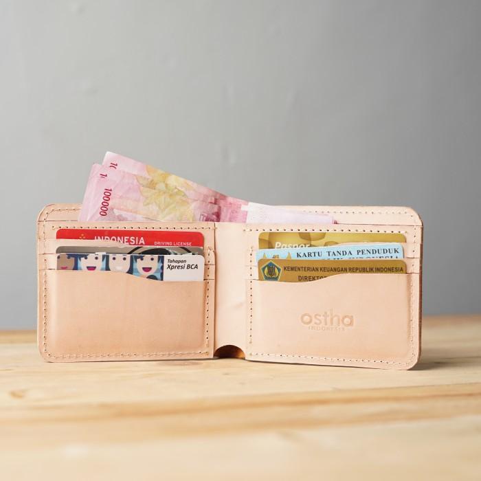 Dompet Kulit Asli - Ostha Bifold Vegtan Nabati Wallet