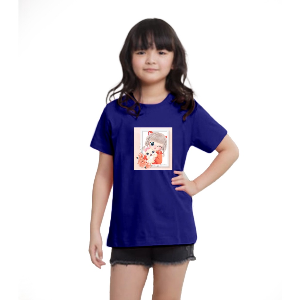 KAOS ANAK PEREMPUAN MURAH1.10TAHUN