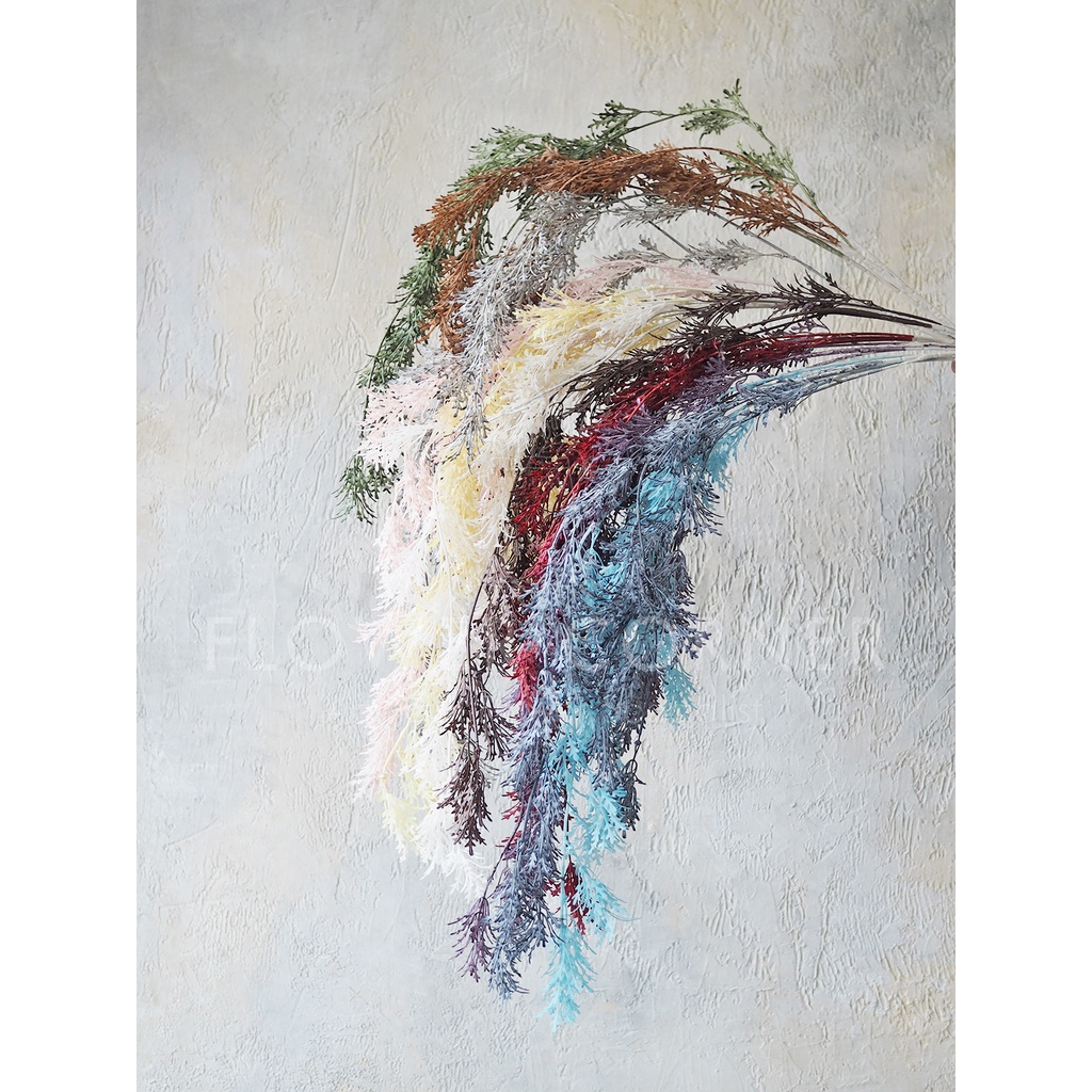 Daun Artificial Asparagus Bulat Juntai (D23020)