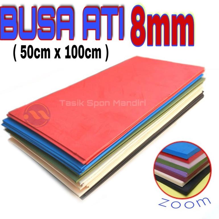 SPECIAL PRICE Spon Eva 8mm / Busa ati /Spon Ati Tebal / Spon Karet /Busa Eva Spon