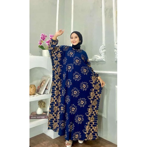 pusat gamis kaftan jumbo MATAHARI batik pekalongan