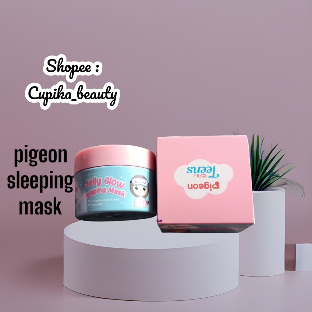 &lt;pc&gt; sleeping mask terbaru pigeon // Pigeon Teens Jelly Glow Sleeping Mask 30 gr