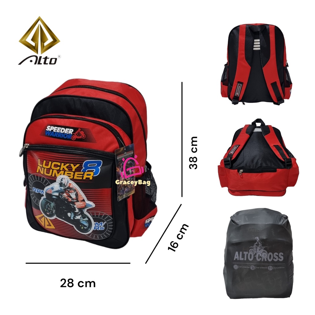 GB-41263X Tas Ransel Anak Laki-laki Altocross (New Motif)