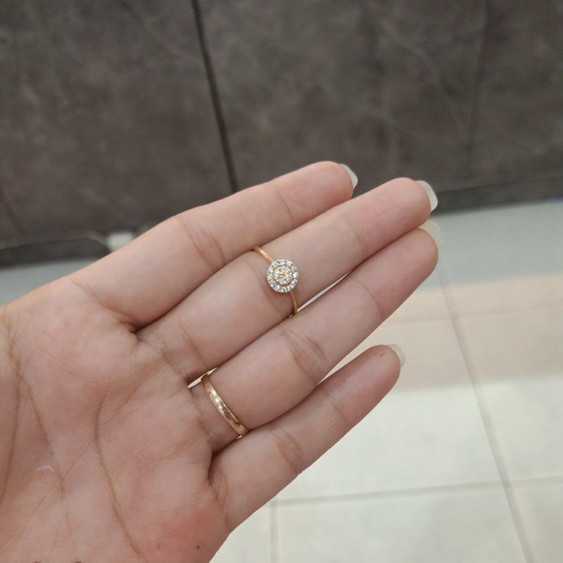 cincin emas model baru 375%