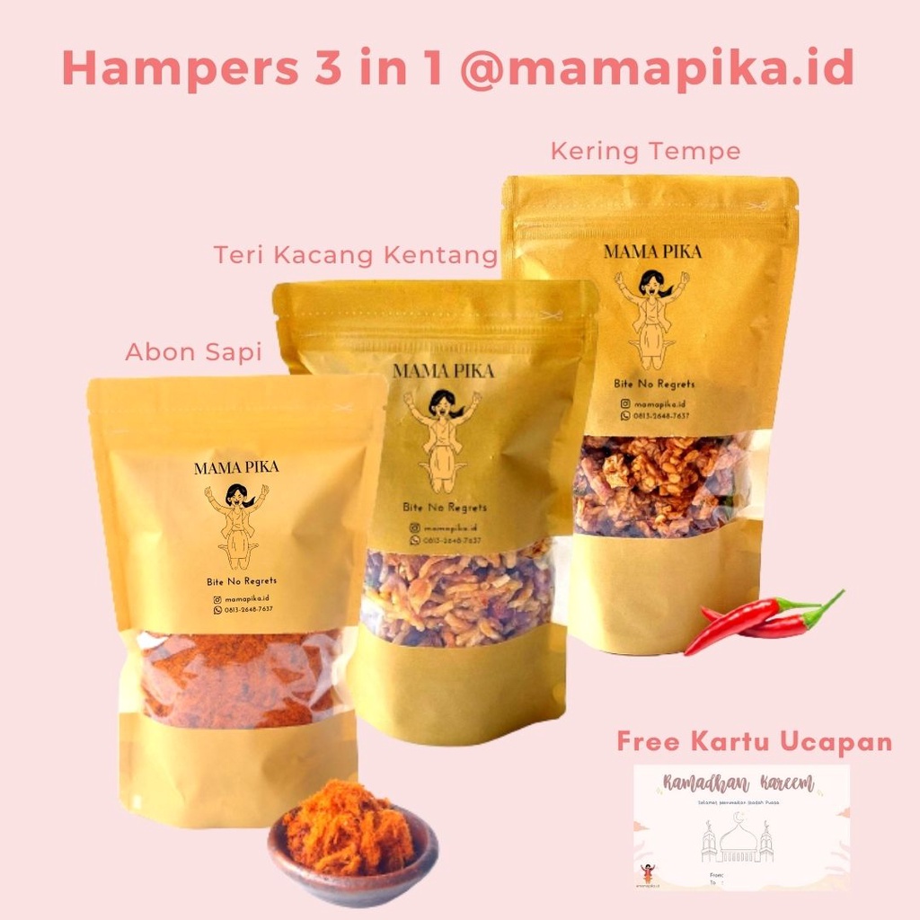 

Hampers Ramadhan Mama Pika 3 in 1