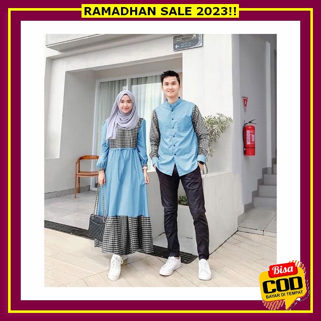 Promo Murah Couple Fatimah Ali Pendek | Couple Lebaran Keluarga 2023 | Couple Lebaran Pasangan 2023 