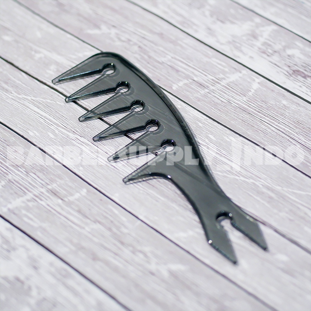 Texture Comb / Sisir Styling Texture Gigi Renggang Ekor / Mesh Comb
