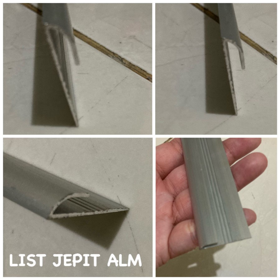 list jepit vinyl alumunium - Accesories List Alumunium Vinyl Roll
