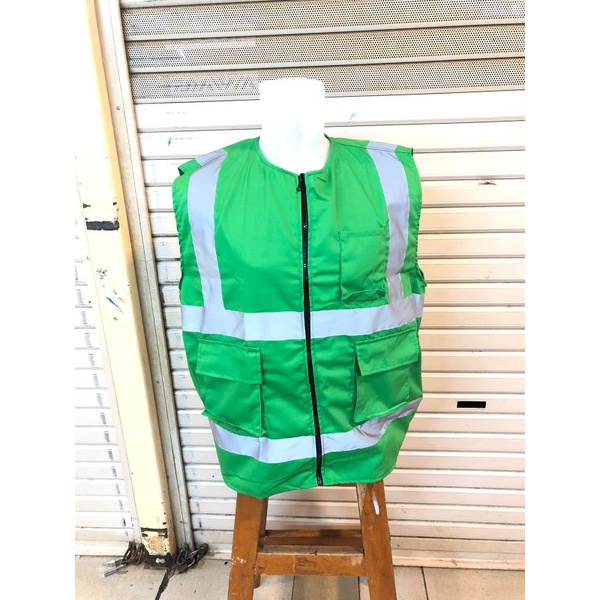 Rompi Safety Bahan American Drill/Rompi Safety Proyek Berkualitas