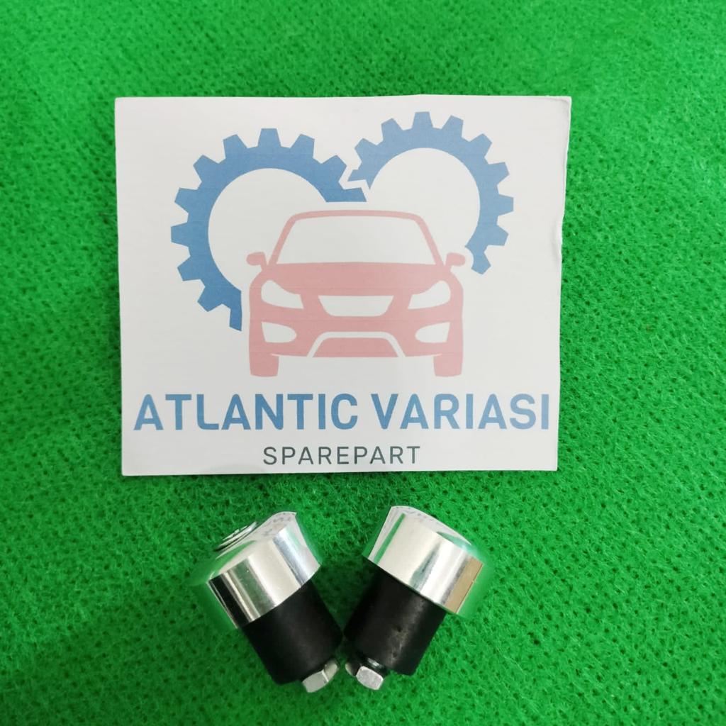 JALU STANG BANDULAN STANG BESI MODEL SUPRA CROME CHROME UNIVERSAL BANDUL SETANG BAR END Nmax Pcx Bea