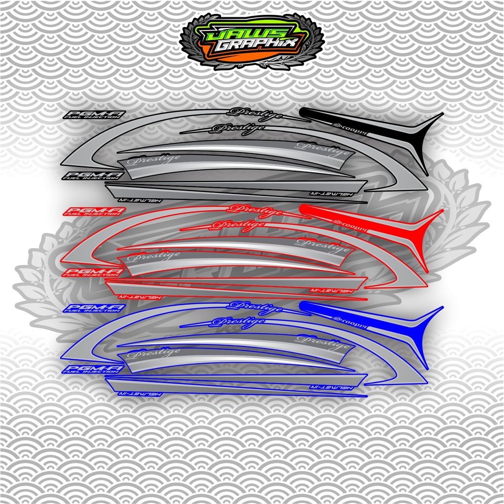 STRIPING SCOOPY FI scoopy i 2012 pristage