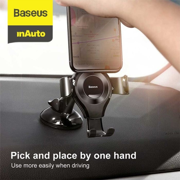 BASEUS Osculum Type Gravity Car Mount - SUYL-XP