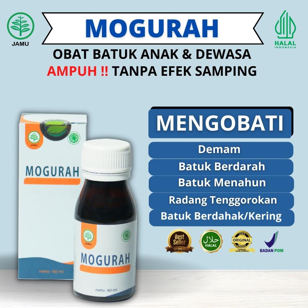 Mogurah Obat Batuk Anak dan Dewasa - Obat Batuk Radang Tenggorokan Ampuh Original BPOM