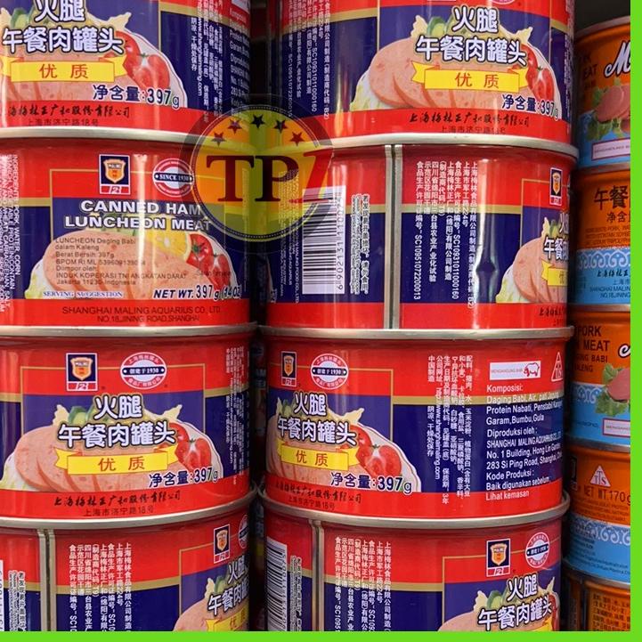 

♧ HAM MALING TTS PREMIUM 397GR / LUNCHEON MEAT PREMIUM / NON HALAL ☛