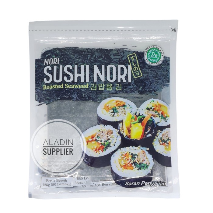 

[Ready - Stock] Sushi Nori Halal isi 50 lembar