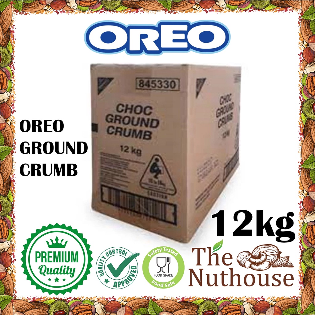 

12kg Oreo Ground Crumb / Remah Tanah / Halus [Nabisco]