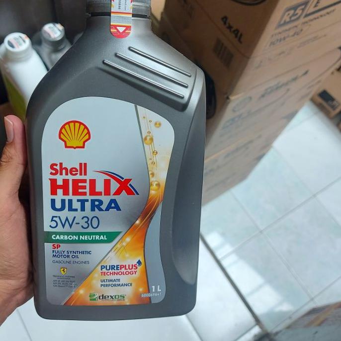 ➽ Shell Helix Ultra 1 Liter. Oli Mobil Full Synthetic ۝