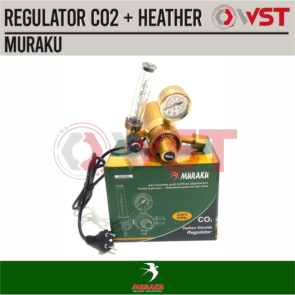 Muraku Regulator CO2 + heater / Regulator CO 2 with heater Pemanas