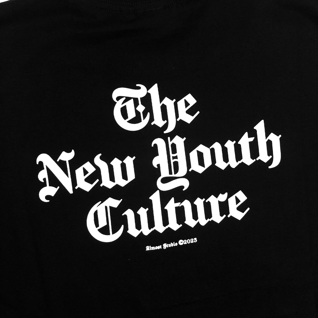 Almost Studio - T-Shirt - New Youth - Black