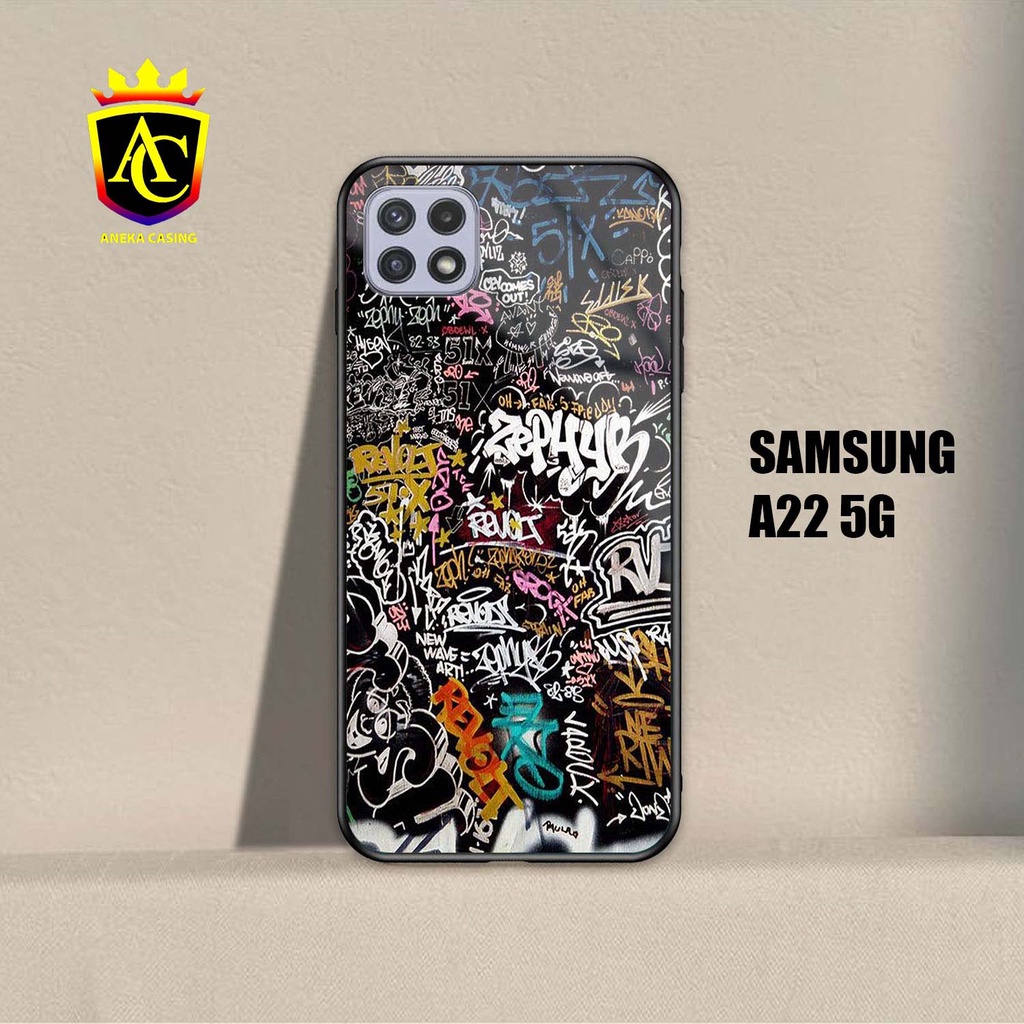 Case Samsung A22 5G Casing Samsung A22 5G Aneka Case [GRFTY] Case Glossy Case Aesthetic Custom Case 