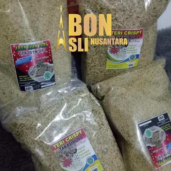 

Buruan beli] abon ikan teri/abon teri/krispi/crispy/makanan khas madura 1kg murah